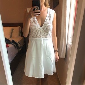 Lulus white dress